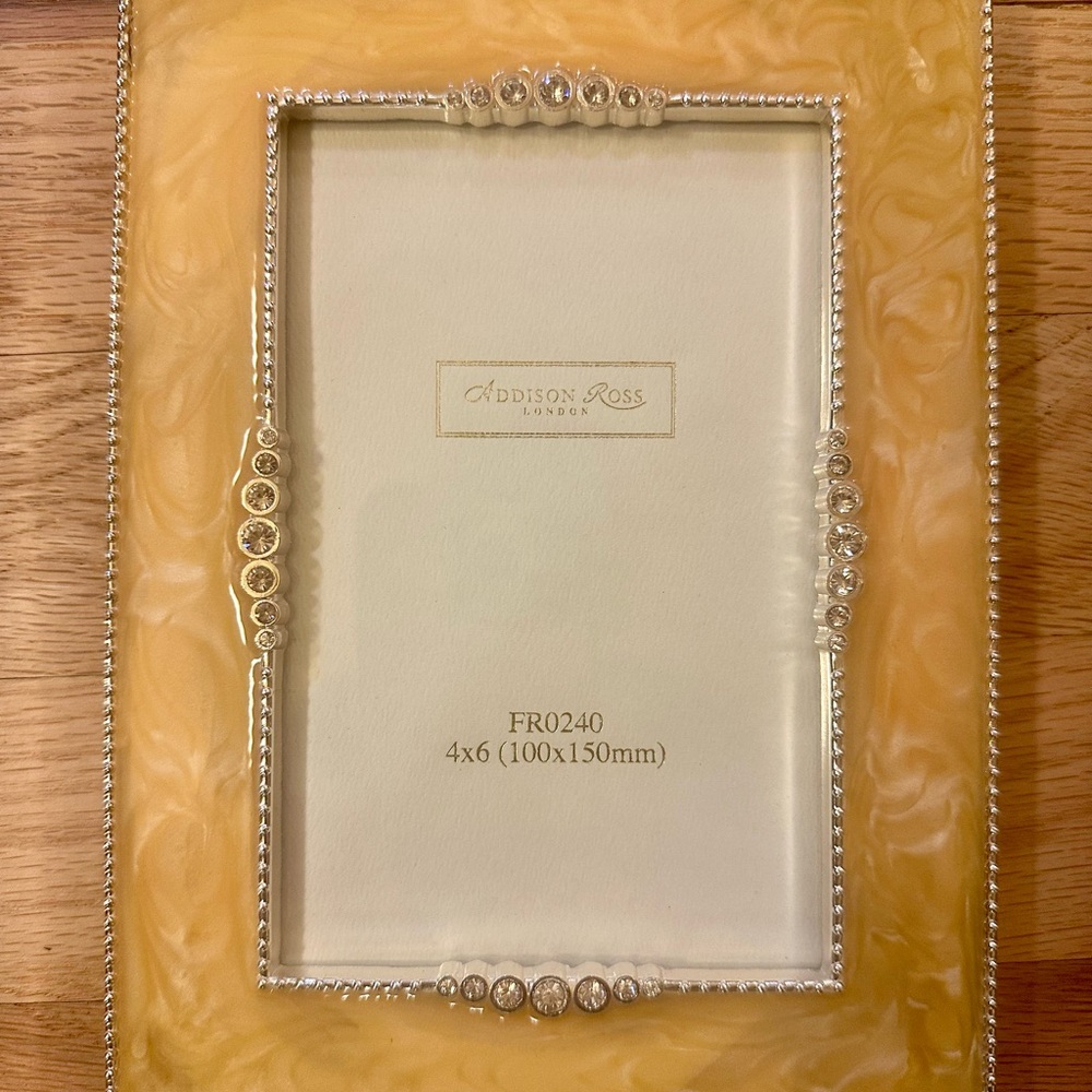 Addison Ross Gold and Cream Photo Frame